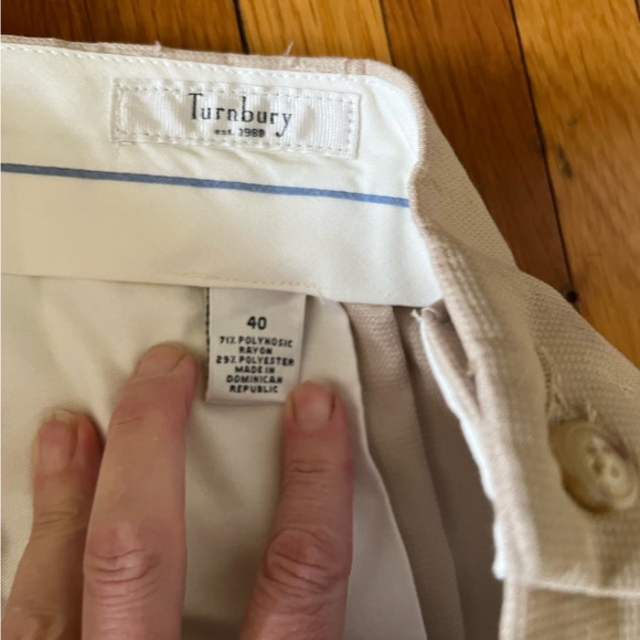 TURNBURY BRAND NEW KHAKI SHORTS - Picture 5 of 5
